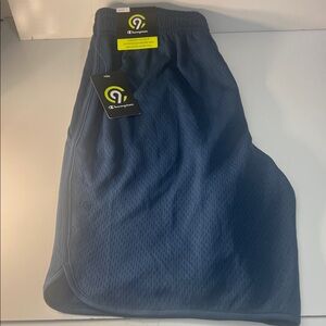Champion Navy Mesh Shorts